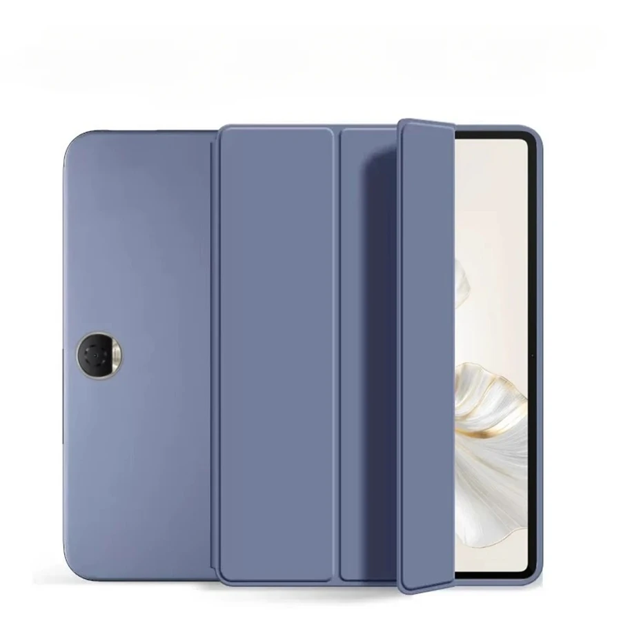 Para Huawei Honor Pad 9 Funda 2024 HEY2-W09 HEY2-W19 12,1 pulgadas magnética triple PU cuero suave soporte trasero Funda para tableta Coque