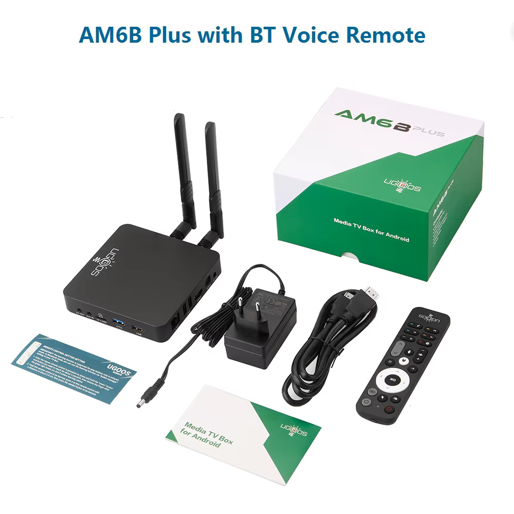 UGOOS AM6B Plus – Android TV Box 4K WiFi 6 - imagen 4
