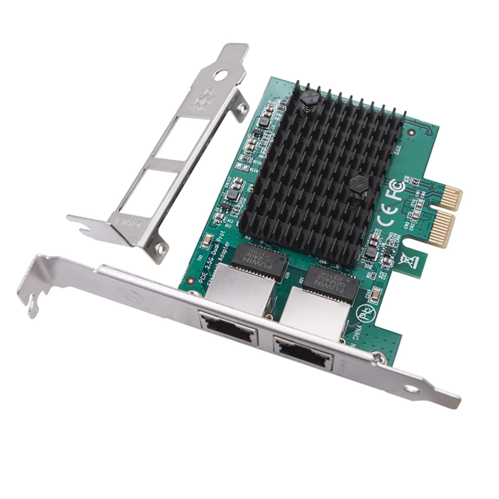 Tarjeta de red PCIe para PC, adaptador de interfaz Ethernet de 2/4 Gigabit, Chip RTL8125BG, 2,5 GB, 1/2,5 puertos - imagen 5