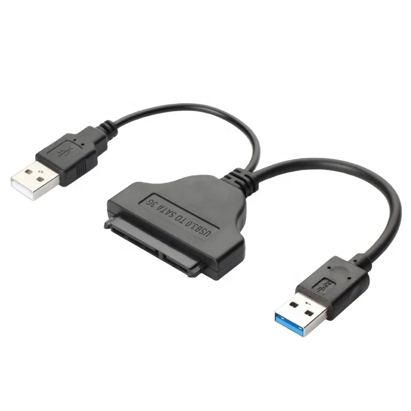 Cable USB SATA 3, adaptador Sata a USB 3,0 de hasta 6 Gbps, compatible con disco duro HDD SSD externo de 2,5 pulgadas, 22 pines Sata III A25 2,0 - imagen 2