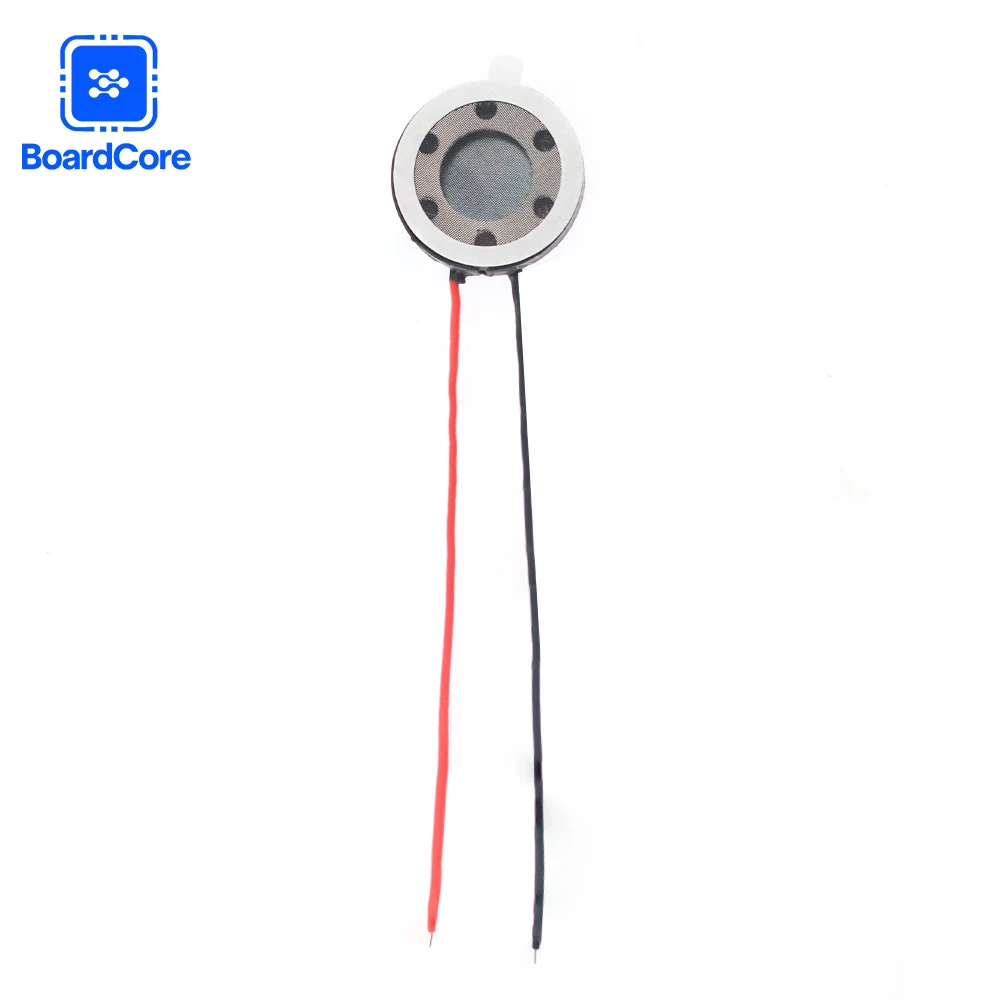 5 uds 8Ohm 1W Mini altavoz diámetro 13/15/16/18/20/23mm imán interno con cable altavoz Audio DIY para tableta teléfono ordenador - imagen 5