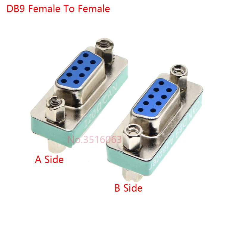 DB9 macho a hembra/hembra a hembra/macho a macho enchufe CAN Bus conversión puerto serie incorporado 120 ohmios resistencia al terminal 1% - imagen 5