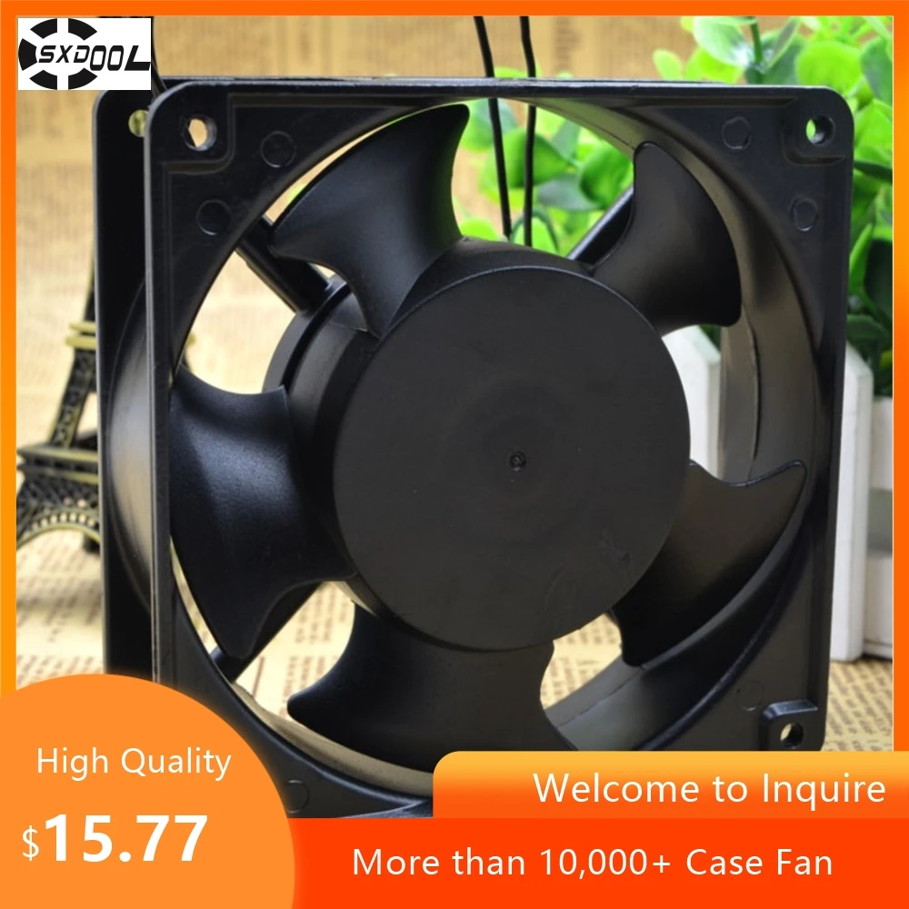 Ventilador de máquina de soldadura 12038 AC 220V ventilador para Adda AA1282HB-AT AA1282hb-AW 12038 AC 220v ventilador con cubierta - imagen 5