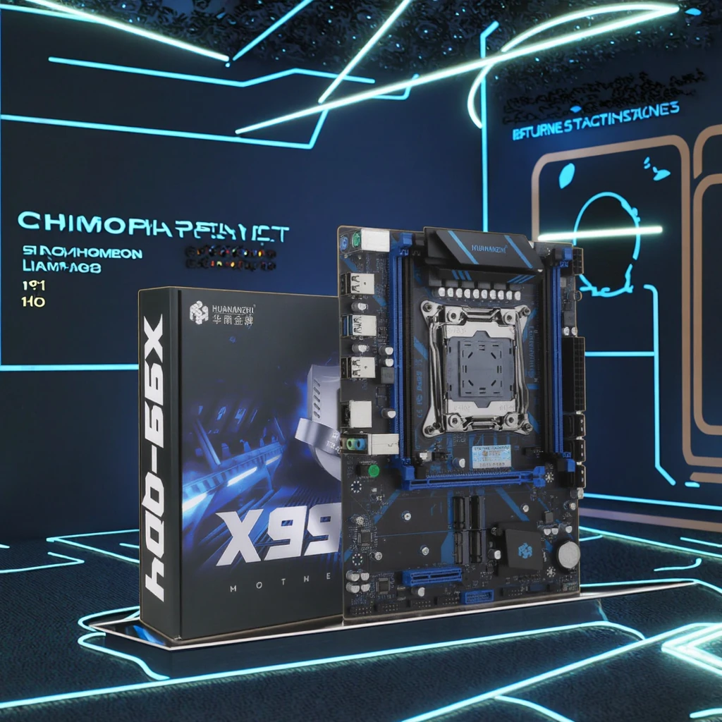 Placa base X99 QD4 LGA 2011-3 Xeon, procesador E5, memoria DDR4 M.2 NVME SATA, compatible con ordenador para juegos combinado no ECC