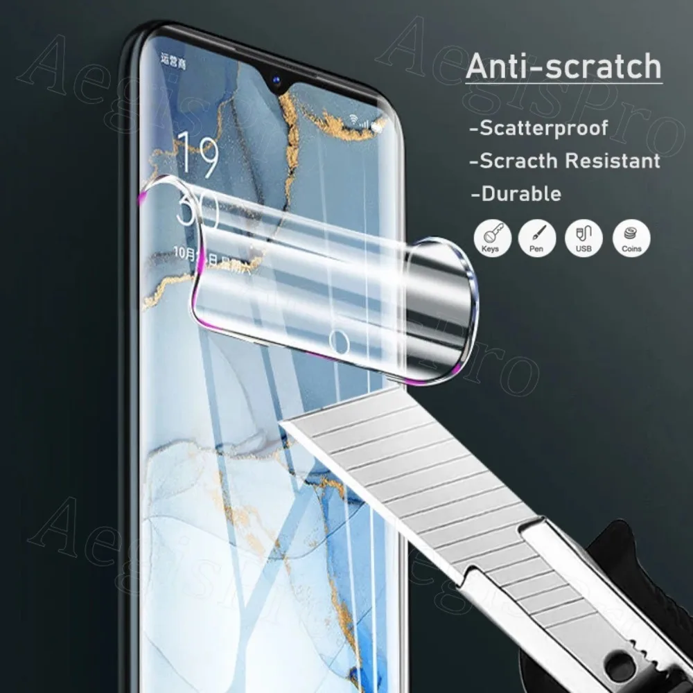 5 uds película de hidrogel para Huawei P30 P40 P60 P50 Pura 70 80 Pro Protector de pantalla para Huawei Mate 80 Pro Max 70 60 50 antirotura - imagen 4