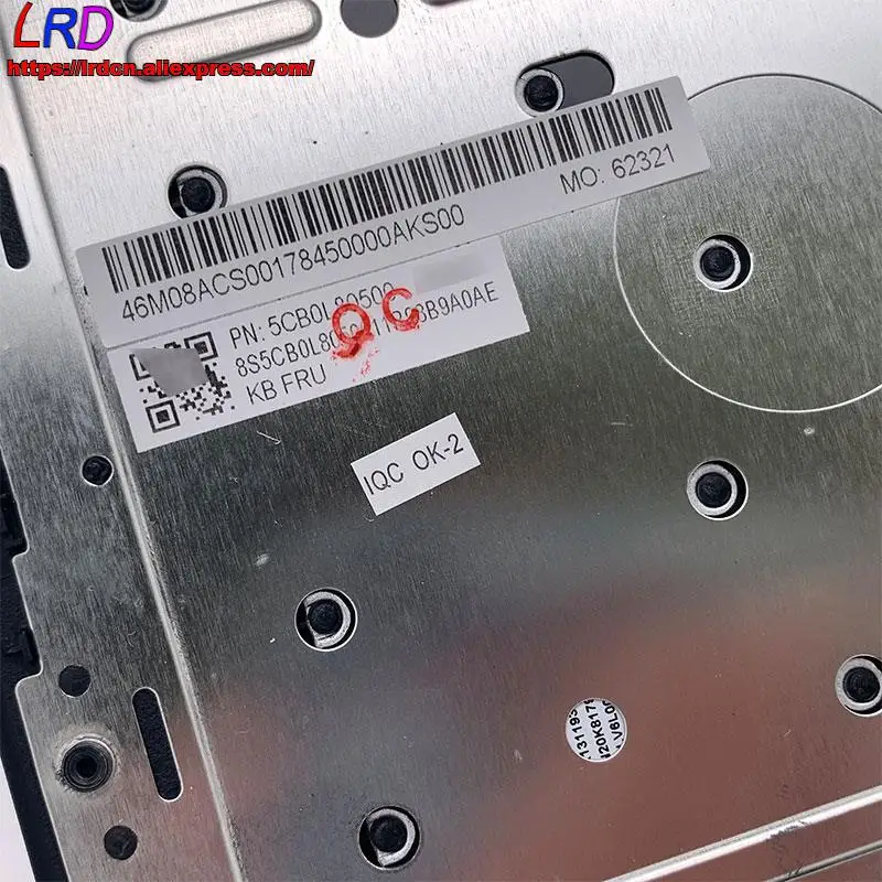 Teclado Español Latino con carcasa C, cubierta superior de reposamanos para Lenovo, V110-14AST, IAP, portátil, 5CB0L80500 - imagen 5