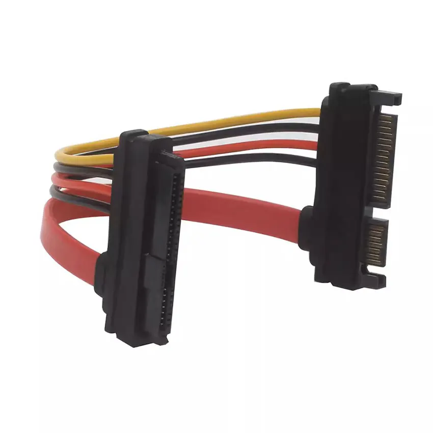 3 uds SAS a SATA,SFF-8482 SAS 29 pines a SATA 22 pines Cable de extensión Raid de unidad de disco duro con puerto de alimentación SATA de 15 pines - imagen 3