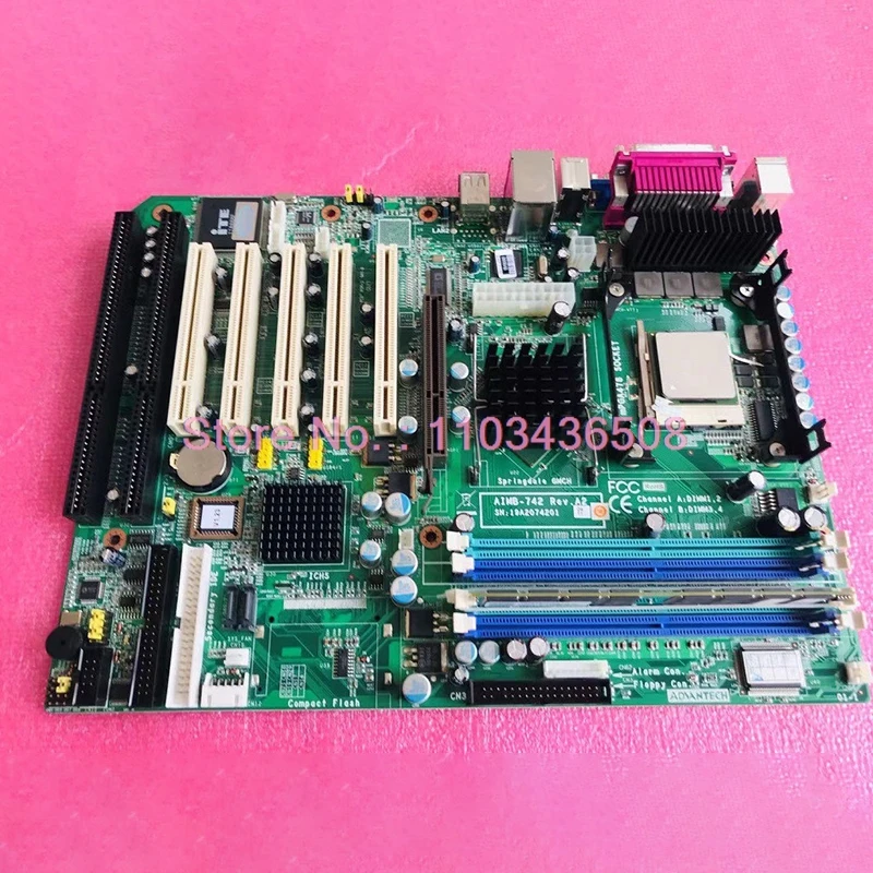 Para placa base de ordenador Industrial Advantech con 2 ranuras Isa AIMB-742 AIMB-742VE A2 - imagen 5