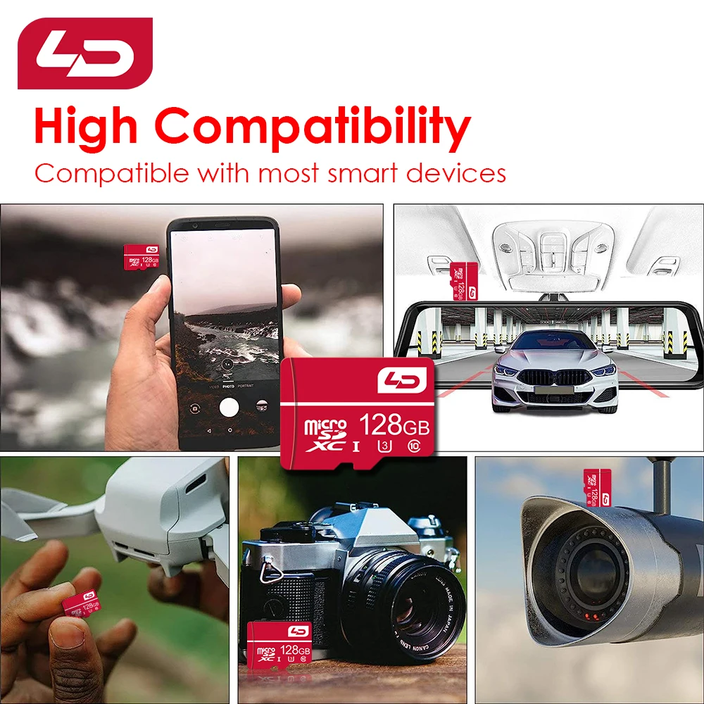 Tarjeta de memoria Microsd LD Original, 256GB, 128GB, 64GB, 1TB, 512GB, 32GB, tarjeta TF - imagen 3