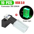 black-green led