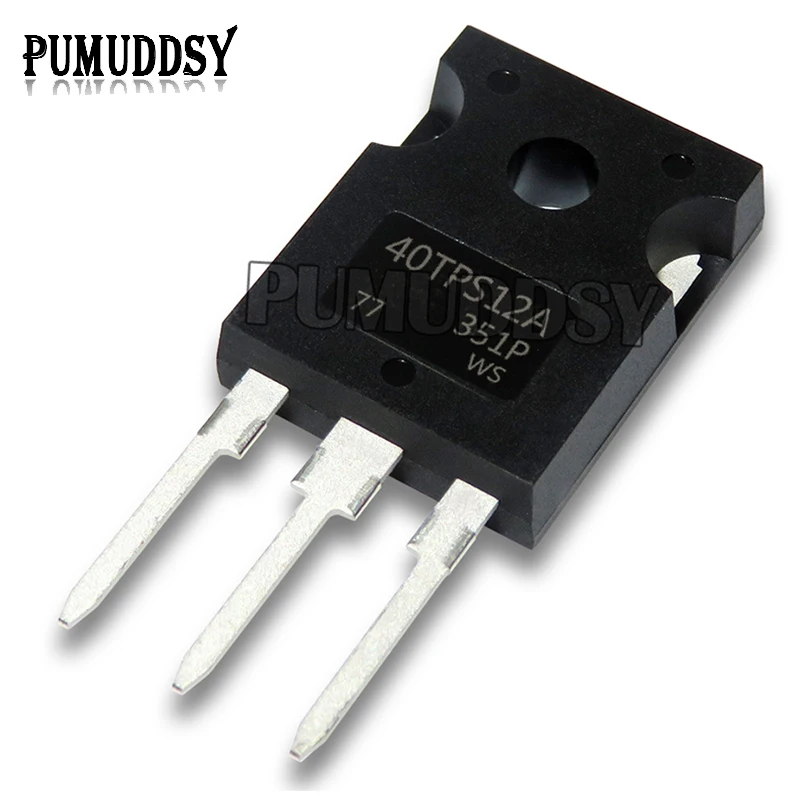 5 uds 40TPS12A TO-247 40TPS12 TO247 40TPS12APBF 55A/1200V nuevo Original