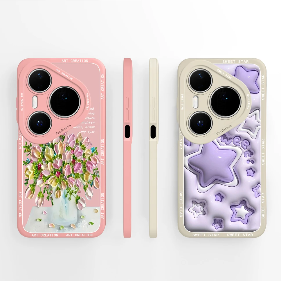 Para Huawei Pura 80 Pro Plus Ultra 5G funda encantadora astronauta suave silicona líquida cubierta suave para Huawei Pura 80Pro + carcasa de parachoques - imagen 3