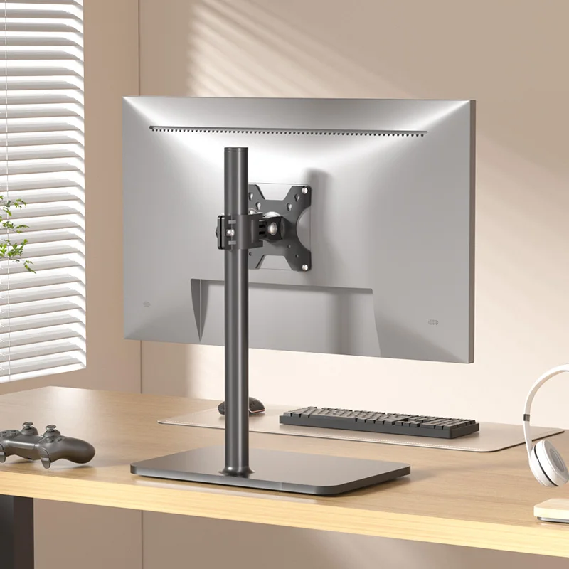 HILLPORT Brazo de monitor para pantalla de 14 "-32" Soporte de rotación de PC con montaje inclinable de 8,5 kg Soporte de mesa de escritorio 360 ° Soporte DZ2022 - imagen 4