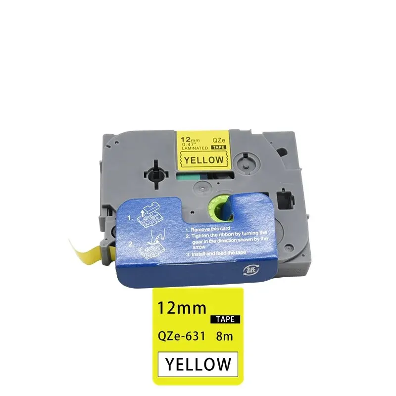 Negro sobre amarillo