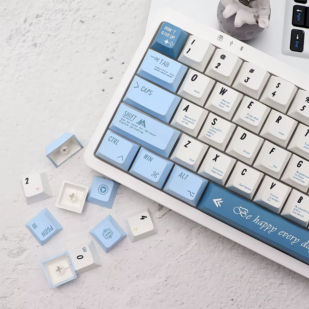 Teclas PBT Hello World 136 para teclado mecánico Cherry MX Pro - imagen 2