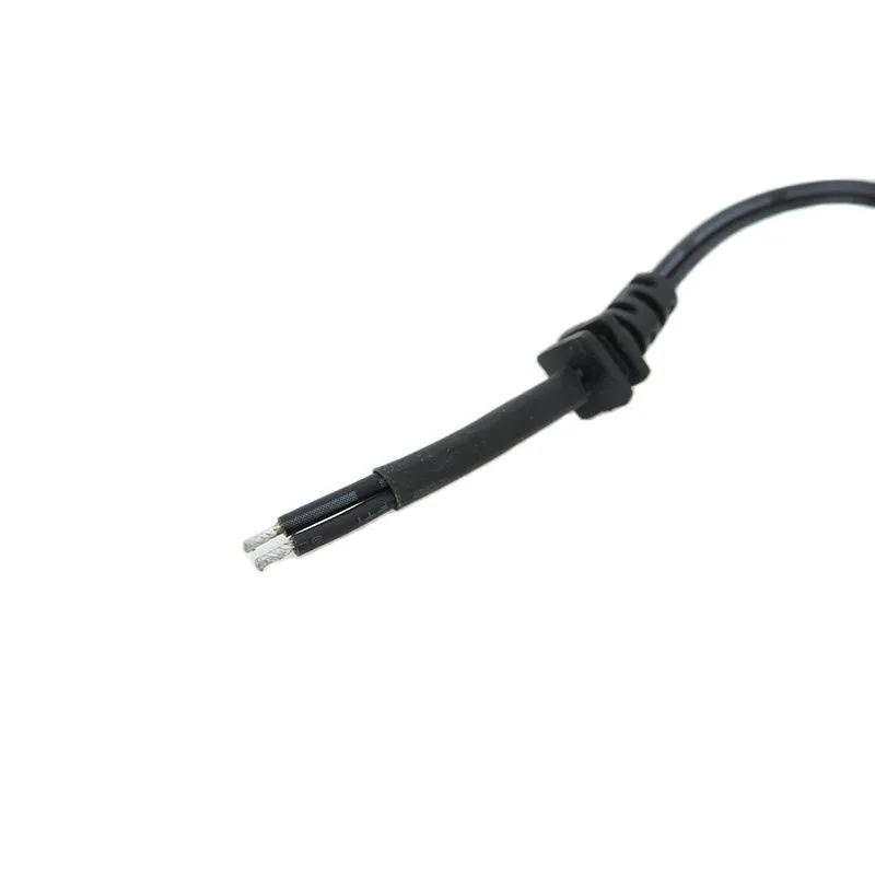 Adaptador de corriente 20AWG, cable de alimentación, enchufe macho CC de 2 pines 5521 para cámara de televisión de circuito cerrado, cargador de ordenador portátil, línea trasera
