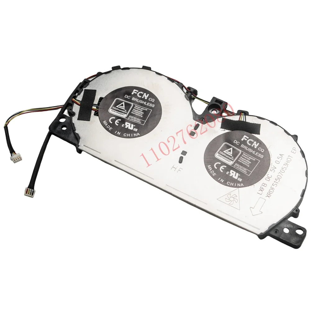 Ventilador de refrigeración de Cpu para ordenador portátil de repuesto para Lenovo Yoga C740-15 C740-15IML Series DFS 1507053 H0T FLMU 5H40S19962 DC5V 0.5A - imagen 3