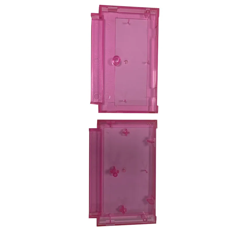 Carcasa de plástico de repuesto para cartucho de juego konami, tarjeta de juego de 8 bits para FC, color rojo transparente, versión japonesa - imagen 4