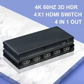 4K 60hz 4x1 Switch