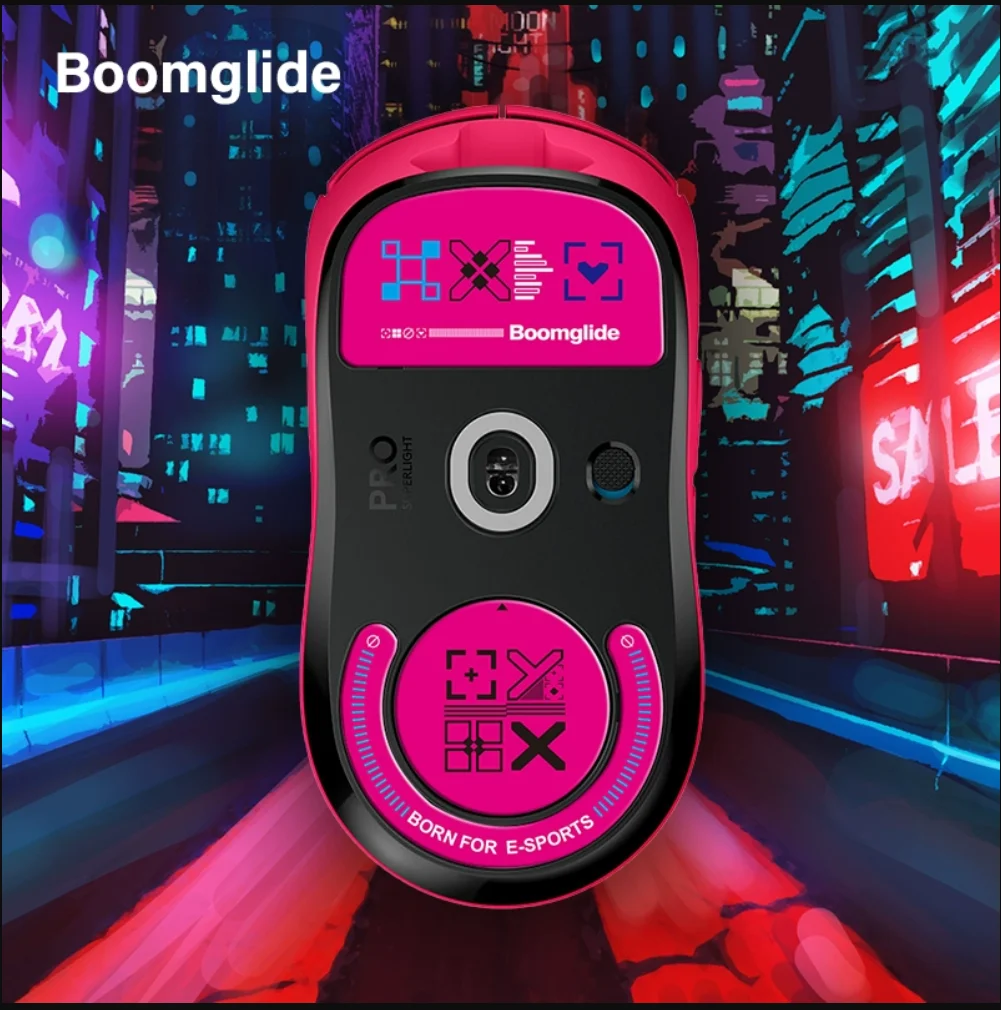 BOOMGLIDE GlassMouse pies compatibles con Logitech G502 Hero ratón con cable esports accesorio de ratón para juegos - imagen 5