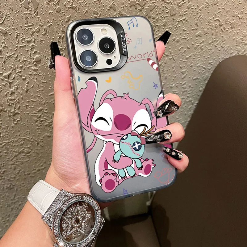 Funda de teléfono bonita de Ángel de punto de dibujos animados para OnePlus 11 12 11R ACE 3 2 3V 2V 3 Pro Nord 3 N20 SE N30 SE N300 funda de teléfono de PC - imagen 4
