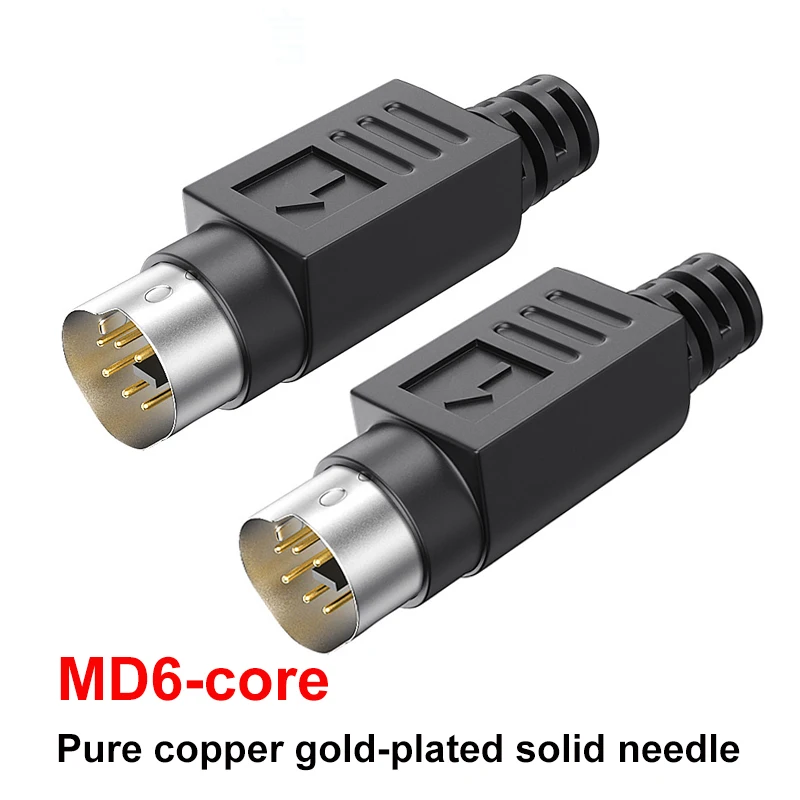 2PCS - 6Pin Plug