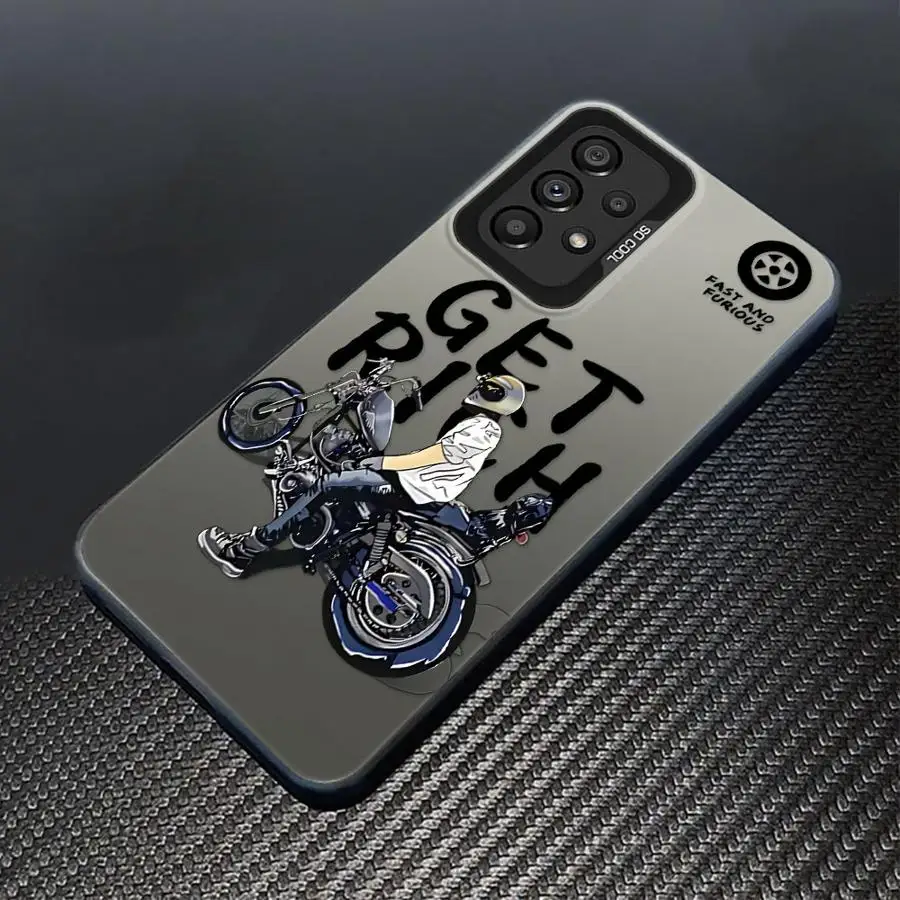 Funda moderna locomotora masculina para Samsung Galaxy A26 A36 A73 A51 A56 A35 A72 A52 A55 A54 A53 A71 carcasa blanda - imagen 2