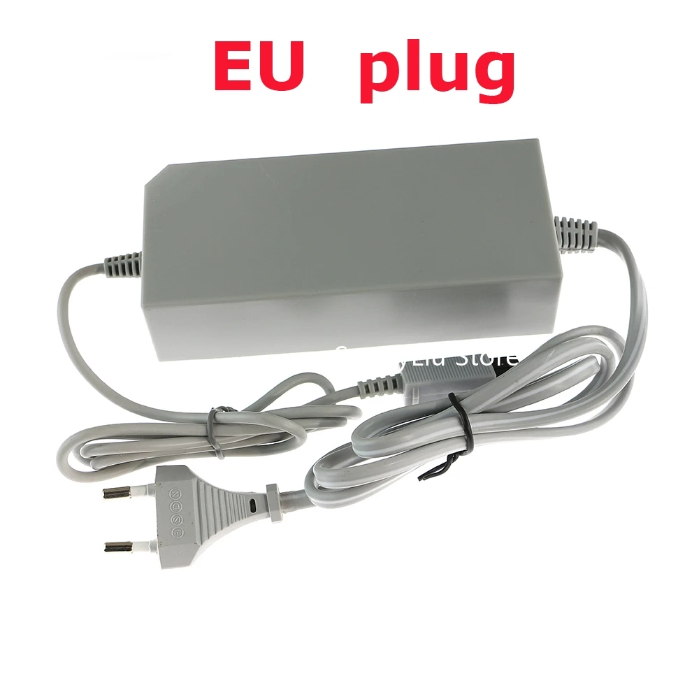 Adaptador de corriente AC para Nintendo Wii, 1 unidad, enchufe europeo y estadounidense, sin paquete - imagen 2