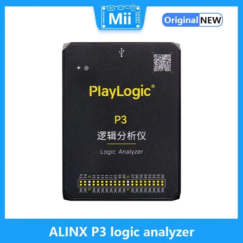Analizador lógico PlayLogic ALINX P3 200M Velocidad de muestreo 16 canalesAlinx