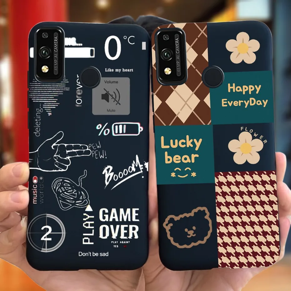 Para Honor 9X Lite JSN-L21 funda de teléfono Honor 9X STK-LX1 encantadora impresión macarrón fundas blandas de silicona para Honor9X 9 X Lite - imagen 4