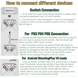 Mando Inalámbrico Elite para Switch y PC – Joystick de ejes múltiples