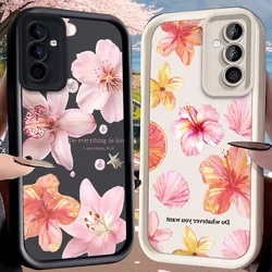 Funda de flores Samsung Galaxy A06-A53 y M55 5G
