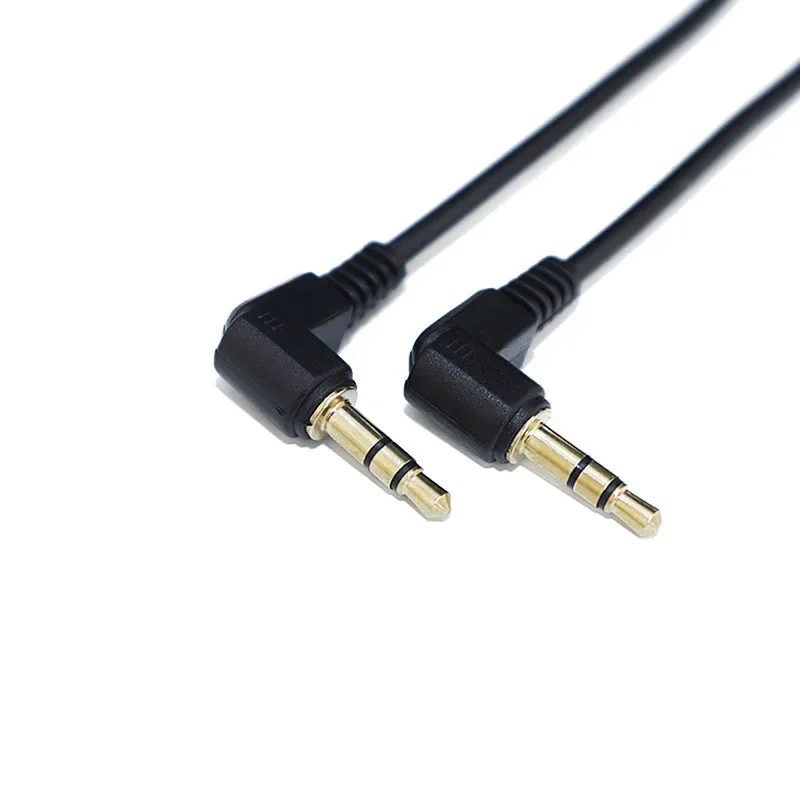 Cable de audio en espiral con conector TRS a TRRS de ángulo recto de 3,5 mm a 3,5 mm para micrófono RODE VideoMic - imagen 5