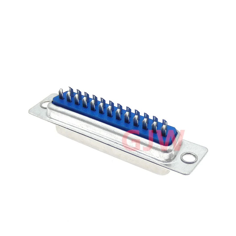 5 uds DB25 conector de cable de datos serie adaptador enchufe 2 filas enchufe 25pin agujero hembra macho puerto enchufe tipo D DP25 - imagen 2