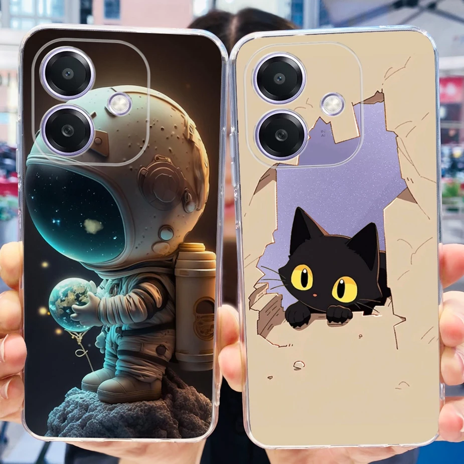 Para Oppo A40 A40M funda CPH2669 nueva moda cubierta pintada suave TPU funda de teléfono para Oppo A3 4G A 40 m OppoA40 OppoA40m Fundas Coque - imagen 4