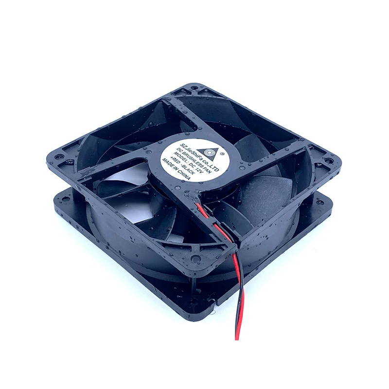 Ventilador impermeable IP68 120mm 12038 12V 24V 48V 120*38mm humidificador ultrasónico industrial atomizador ventilador de refrigeración de gran volumen de aire - imagen 4
