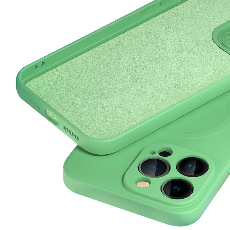 Funda Original de silicona líquida a prueba de golpes para iPhone, 11, 12, 13, mini, 15, 14 Pro Max, 14, 15 Plus, X, XR, Xs max, funda cuadrada suave - imagen 5