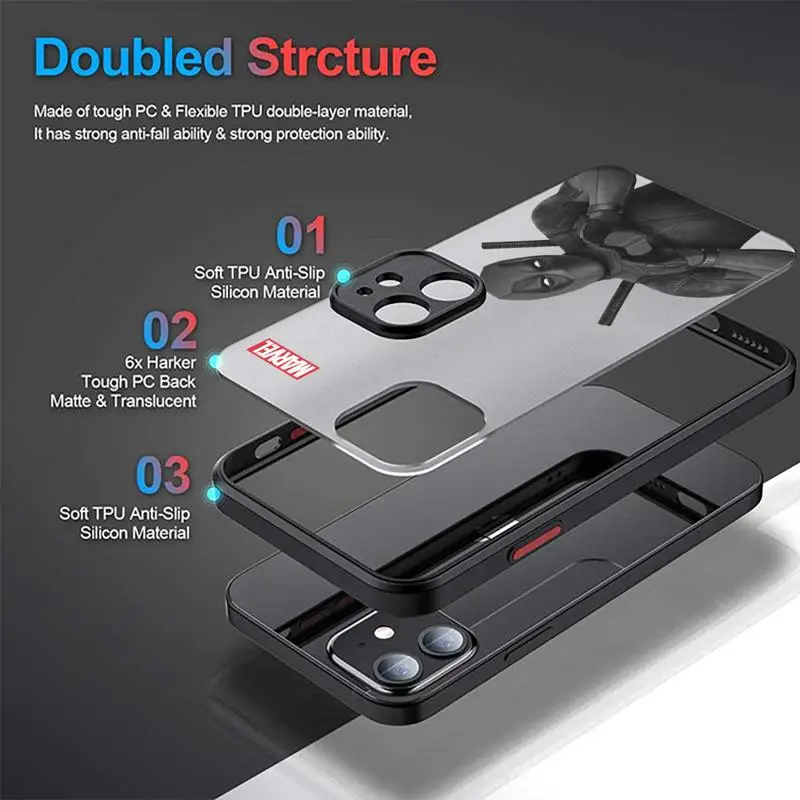 Funda de teléfono mate dura de lujo para Samsung Galaxy S23 S22 Ultra S21 S20 FE S9 S10 Plus A34 A54 A13 A23 A33 A53 A32 A52 cubierta de marco - imagen 3