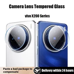 Vivo X200 Protector Lente Cámara 3D Vidrio Templado