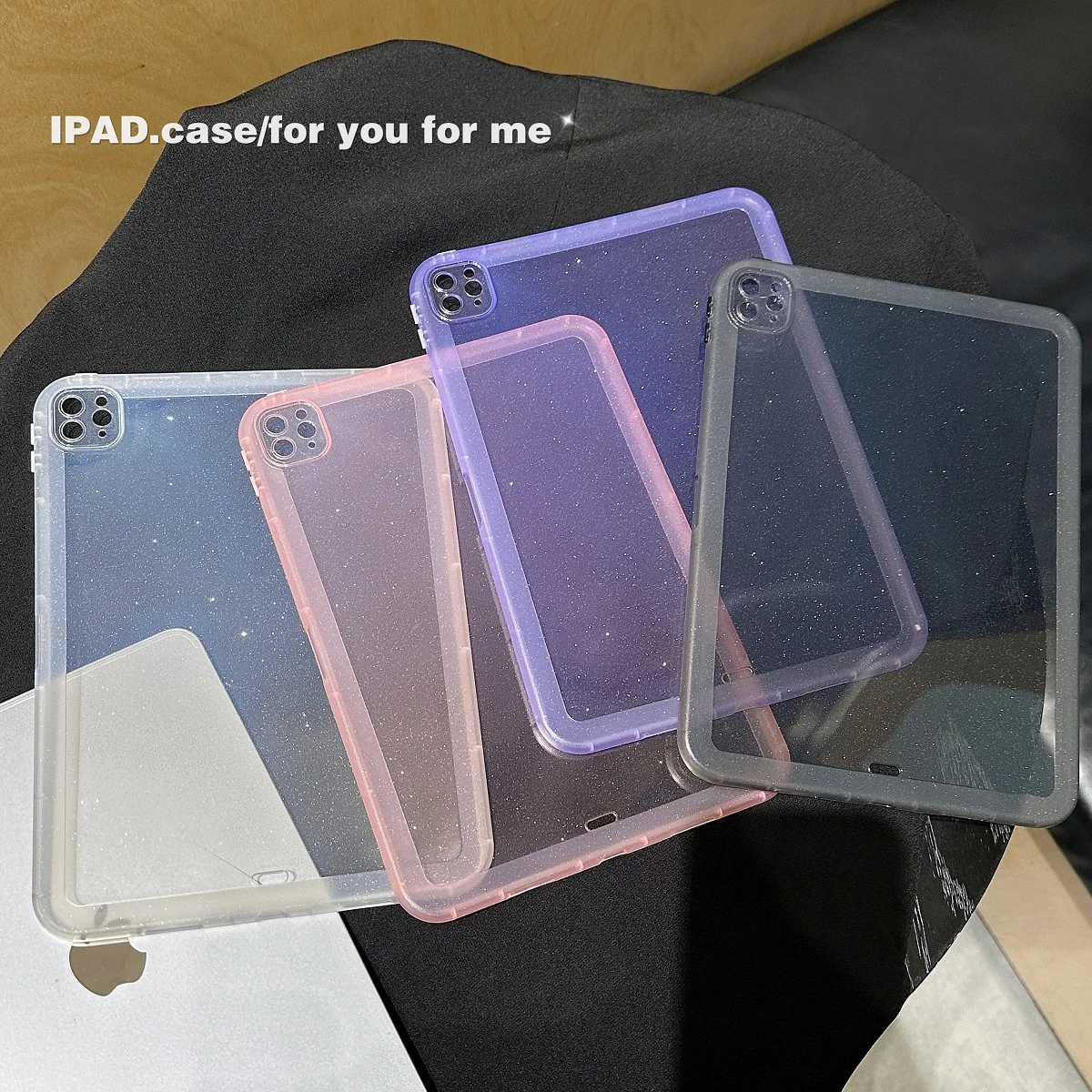 Funda blanda para iPad Pro 11 2024 13 12,9 2022 TPU Funda iPad 10,2 10,9 10th 11th 2025 carcasa trasera iPad Air 2 3 9,7 Mini 4 5 6 Funda - imagen 2