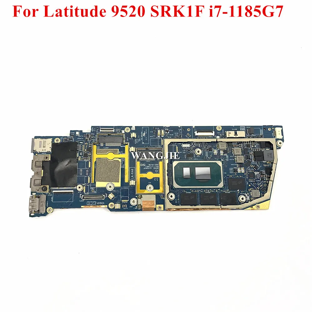 Placa base para ordenador portátil GDA55 LA-K441P para Dell Latitude 9520 SRK1F i7-1185G7 RAM 8G CN-0GVMP9 CN-0372Y7 100% en funcionamiento