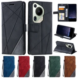 Funda Cuero Billetera Huawei Pura 70 Ultra con Tapa para Pro/Plus