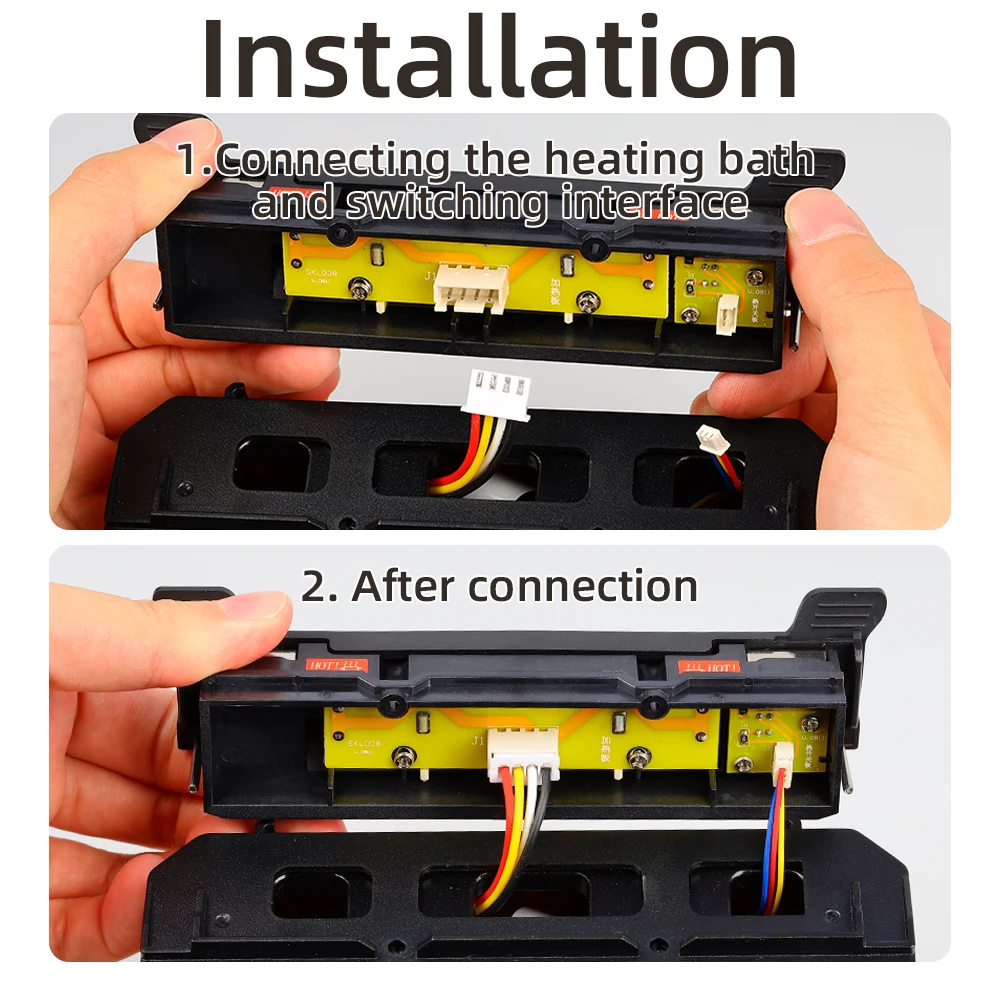 Empalmador de fusión de fibra, accesorios originales, tanque de calefacción, horno de calefacción de FS-60F/A-87S/A-81S/A-88S/A-80S - imagen 4