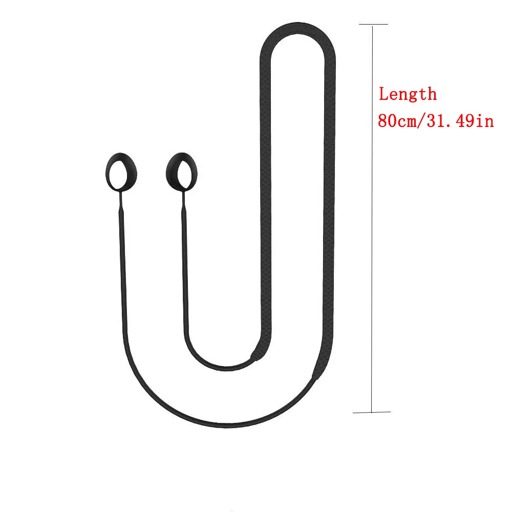 Correa antipérdida para auriculares Samsung Galaxy Buds 2 pro, soporte para auriculares, Cable de cuerda, cuerda para el cuello de silicona - imagen 3