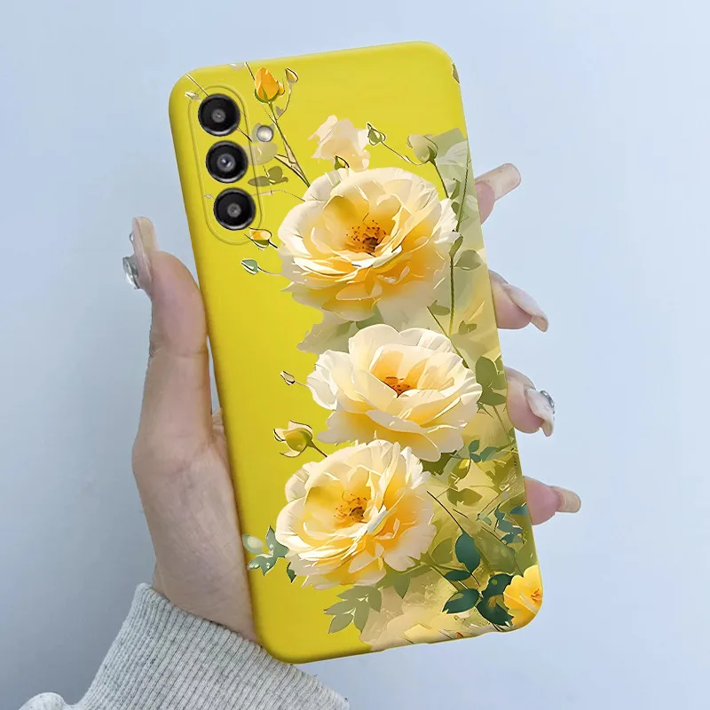 Para Samsung A16 A56 5G funda de teléfono mariposa flor niñas 2025 diseño suave silicona TPU carcasa trasera para Galaxy A 16 A 56 - imagen 3
