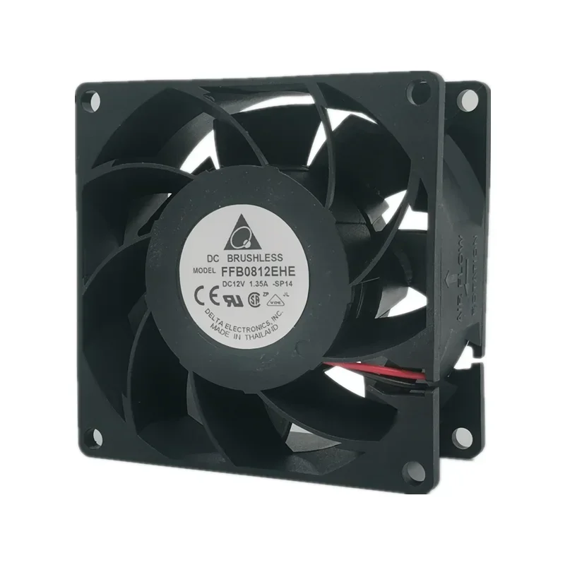 Nuevo delta 8038 12V 1.35a 8cm FFB0812EHE ventilador de refrigeración de gran volumen de aire - imagen 5