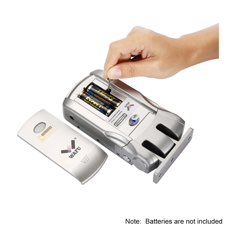 Wafu 019 cerradura inteligente inalámbrica WIFI Bluetooth Control soporte Tuya APP electrónica sin llave puerta cerradura Invisible 433MHz - imagen 5