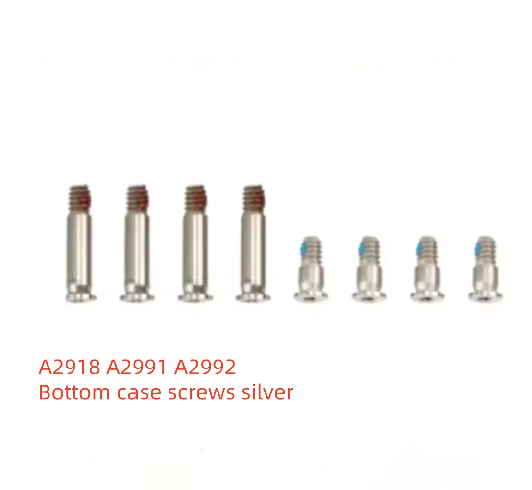 Nuevo tornillo A2918 A2991 A2992 para Macbook Pro Retina M3 14 "16" A2918 A2991 A2992 juego de tornillos de caja inferior 2023 año - imagen 2