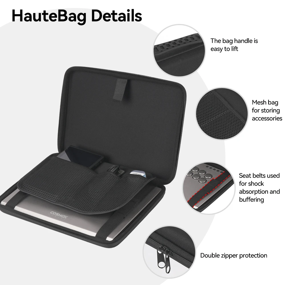 Alta42-COSMOX controlador bolso proteger bolsa portátil Material EVA para Hautepad T/U/R/M PLUS/M Ultra/E16/C16 - imagen 3