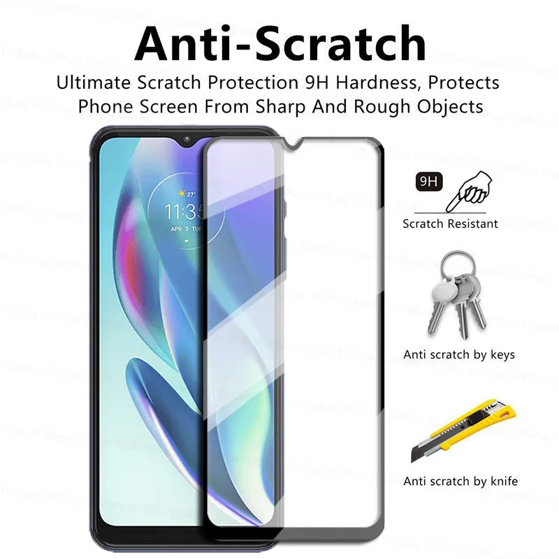 Vidrio templado para Motorola Moto G50 5G vidrio para Moto G100 G60 G50 G30 G10 completa de la cubierta de Protector de pantalla para Moto G50 lente película - imagen 4